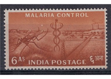 INDIA 1955 Lotta contro la malaria 1v MNH**