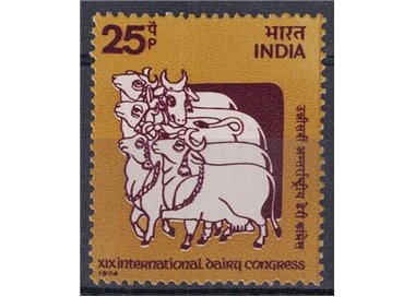 INDIA 1974 Congresso lattiero-caseario MNH**