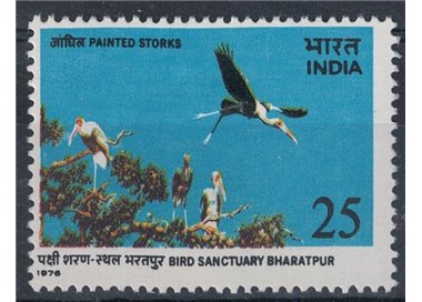INDIA 1976 Bharatpur Bird Sanctuary 1v MNH**