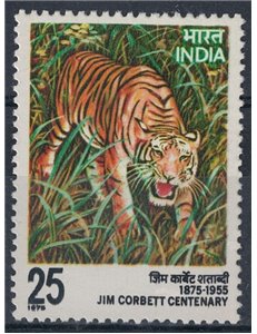 INDIA 1976 Centenario Jim Corbett MNH**