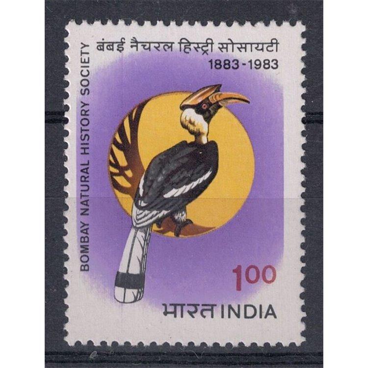 INDIA 1983 Bombay Natural History Society 1v MNH**