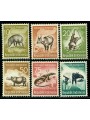 INDONESIA 1959 Animal Protection 6v MNH**