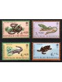 INDONESIA 1966 Pro works of charity, reptiles 4v MNH**