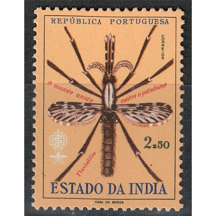 PORTUGUESE INDIA 1962 Fight against malaria MNH**