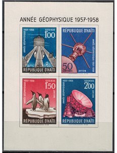 HAITI 1958 Anno geofisico internazionale 1 BF MNH**