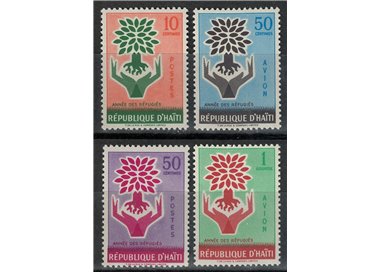 HAITI 1960 Anno mondiale del rifugiato 4v MNH**
