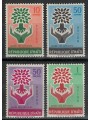 HAITI 1960 World Refugee Year 4v MNH**