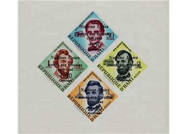 HAITI 1959 World Refugee Year 1 s/s MNH**