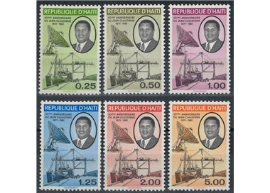 HAITI 1982 Jean-Claudisme 6v MNH**