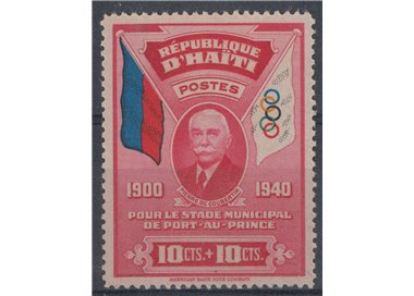 HAITI 1939 Pro stadio comunale MNH**