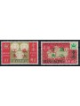 HONG KONG 1967 Year of the Ram 2v MNH**