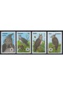 GUYANA 1990 Animali in via d'estinzione, aquila arpia 4v MNH**