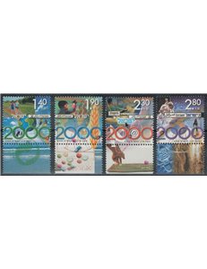 ISRAELE 2000 Nuovo millennio 4v MNH**