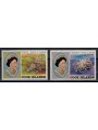 ISOLE COOK 1981 Serie ordinaria 2v MNH**