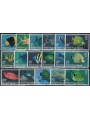 ISOLE VERGINI 1975 Pesci 17v MNH**