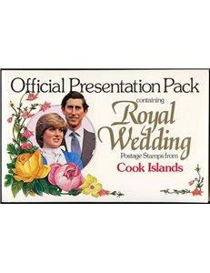 COOK ISLANDS 1981 Charles and Diana, Royal Wedding booklet MNH**