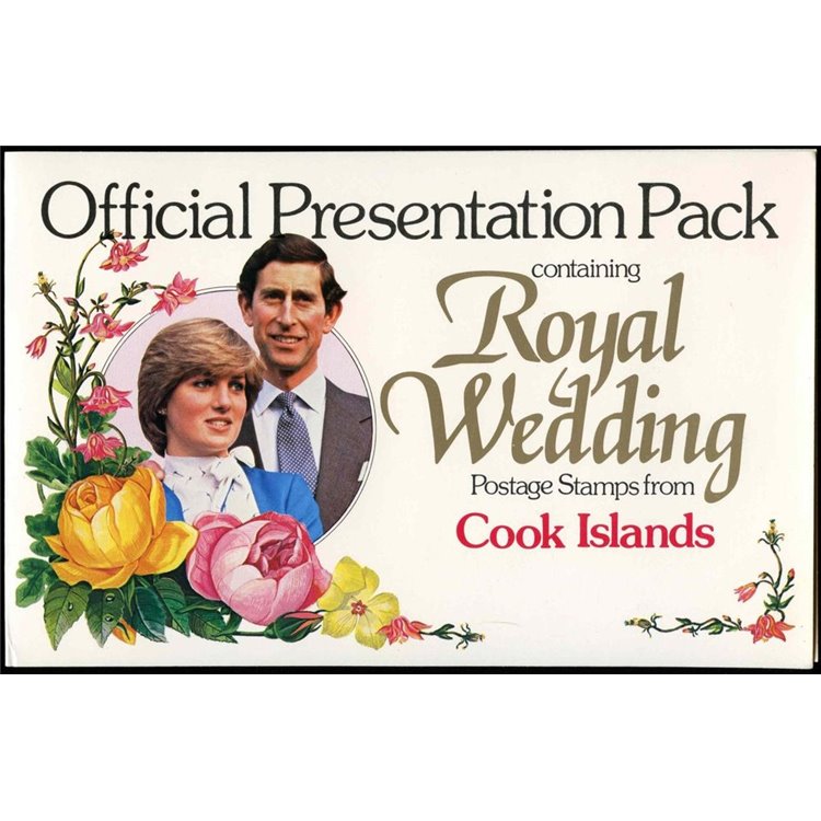 ISOLE COOK 1981 Carlo e Diana, Royal Wedding LB MNH**