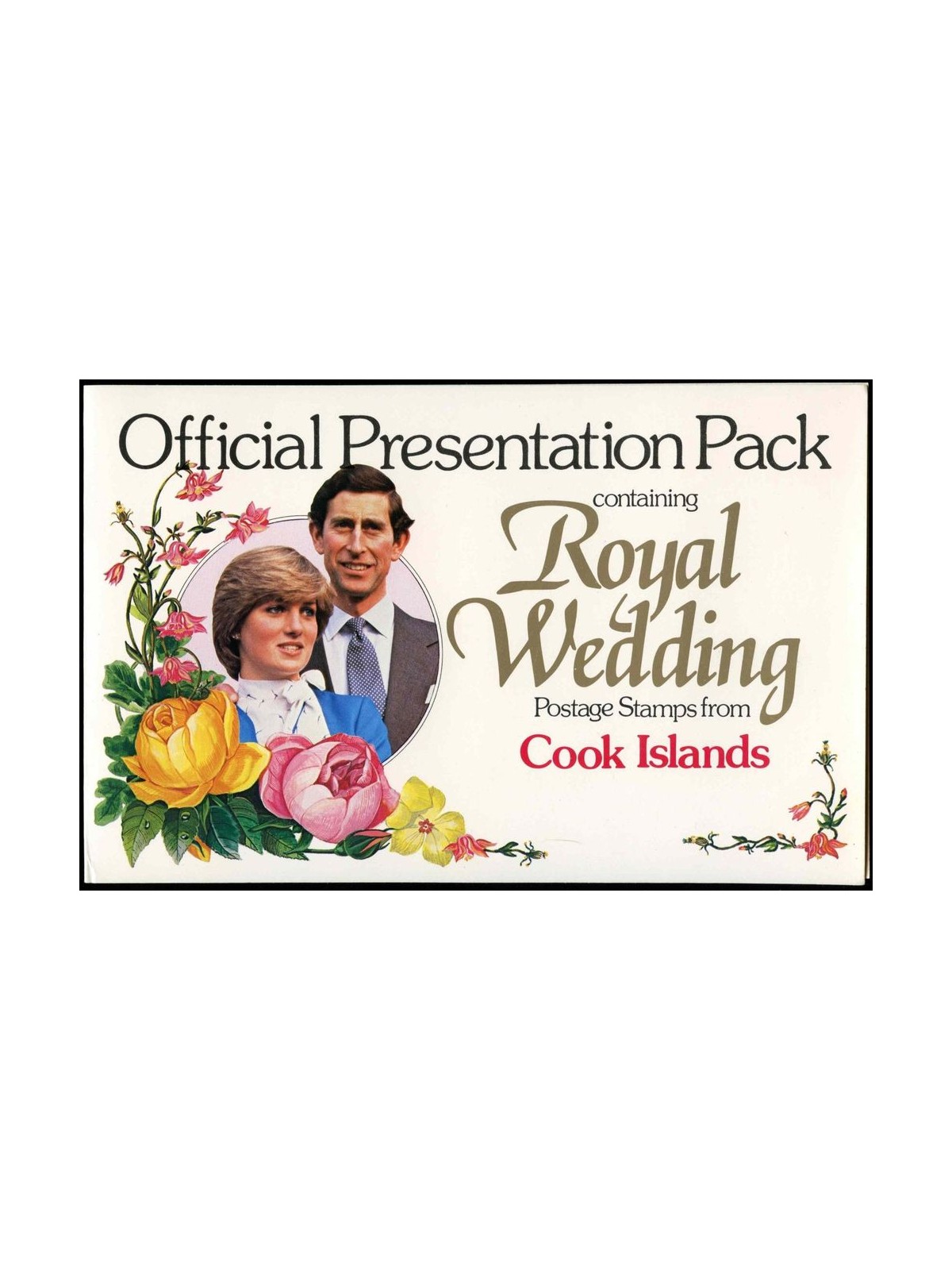 COOK ISLANDS 1981 Charles and Diana, Royal Wedding booklet MNH**