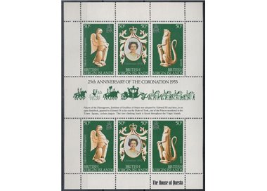 VIRGIN ISLANDS 1978 Silver Jubilee m/s MNH**