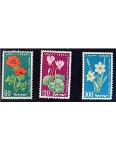 ISRAEL 1959 Anniversary of the State 3v MNH**