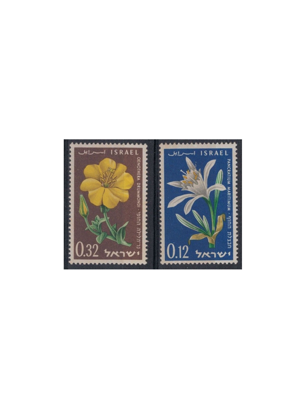 ISRAELE 1960 Anniversario dello Stato 2v MNH**