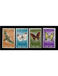 ISRAELE 1965 Farfalle - Butterflies 4v MNH**