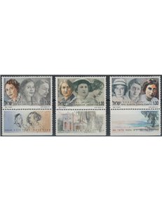 ISRAEL 1991 Famous Women 3v MNH**
