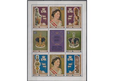 ISOLE COOK 1978 Silver Jubilee BF MNH**