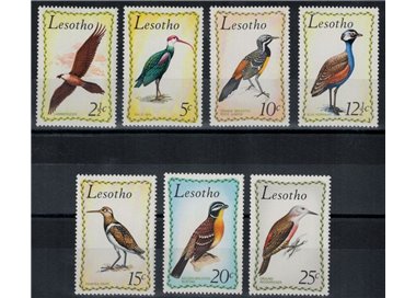 LESOTHO 1971 Fauna, birds 7v MNH**