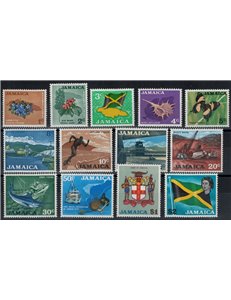 JAMAICA 1970 Serie ordinaria 13v MNH**