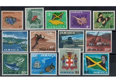 JAMAICA 1970 Ordinary series 13v MNH**