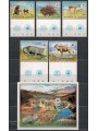 LESOTHO 1982 Fauna, animals 5v + 1 s/s MNH**
