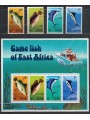KENYA 1977 Pesci - Fish 4 v + 1 BF