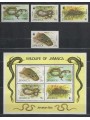 JAMAICA 1984 Fauna, boa della Jamaica 4v + 1 BF MNH**