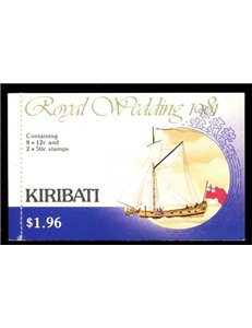 KIRIBATI 1981 Charles and Diana, Royal Wedding booklet MNH**