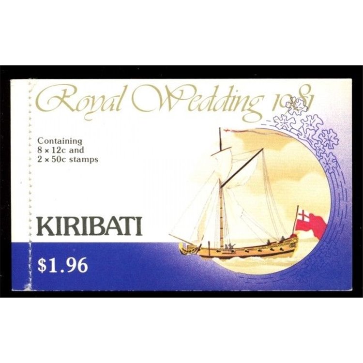 KIRIBATI 1981 Carlo e Diana, Royal Wedding LB MNH**