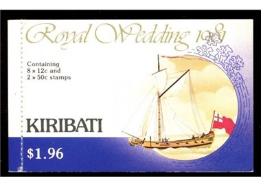 KIRIBATI 1981 Charles and Diana, Royal Wedding booklet MNH**