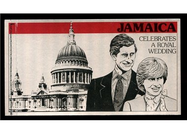 JAMAICA 1981 Charles and Diana Royal Wedding booklet MNH**