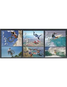 ISRAELE 2009 Sport estremi 3v MNH**