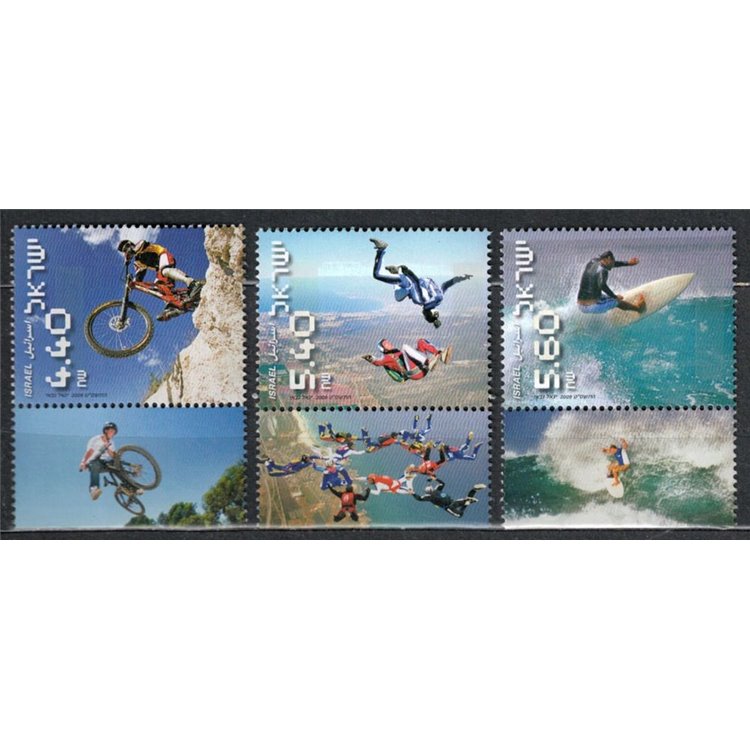 ISRAELE 2009 Sport estremi 3v MNH**