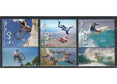 ISRAELE 2009 Sport estremi 3v MNH**