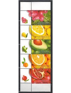 ISRAEL 2009 Fruit 5v MNH**