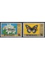 KIRIBATI 1981 Service, Flowers and Butterflies 2v MNH**