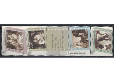 COREA DEL SUD 2008 Cinema Coreano (II) 4v MNH**