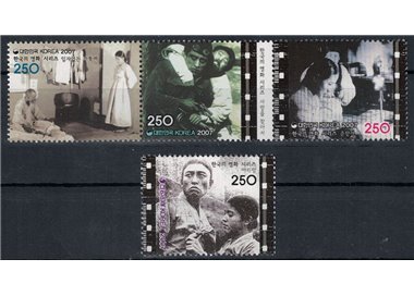 COREA DEL SUD 2007 Cinema Coreano (I) 4v MNH**