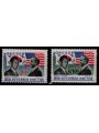 COREA DEL SUD 1966 Visita del Presidente Lyndon B. Johnson 2v MNH**