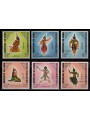 LAOS 1969 Royal Ballet 6v MNH**