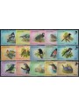 LESOTHO 1988 Fauna, birds 15v MNH**