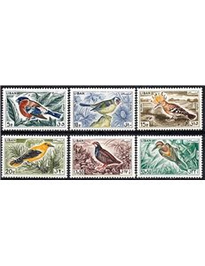 LIBANO 1965 Fauna, uccelli 6v MNH**