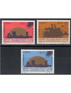 LIBYA 1964 Children's Day 3v MNH**